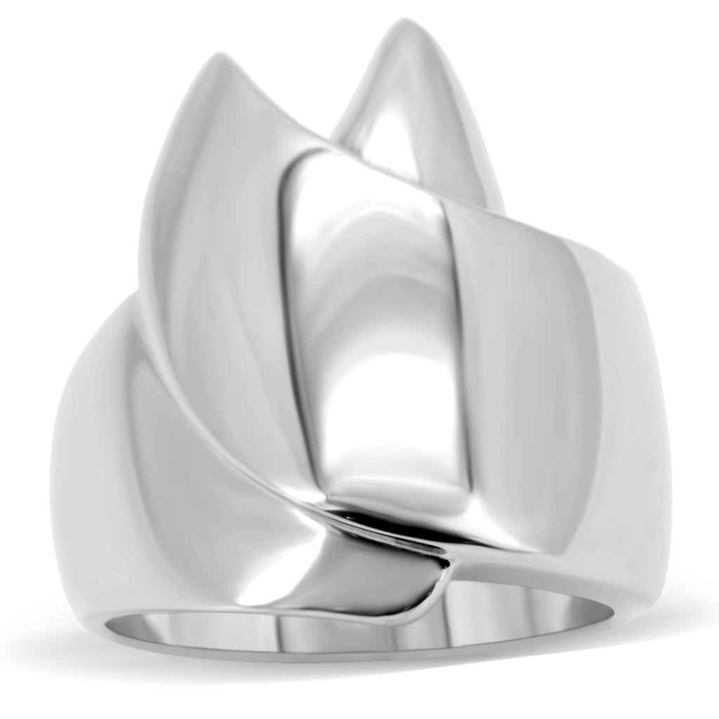 JCE207 High polished (no plating) Stainless Steel Ring with No Stone
