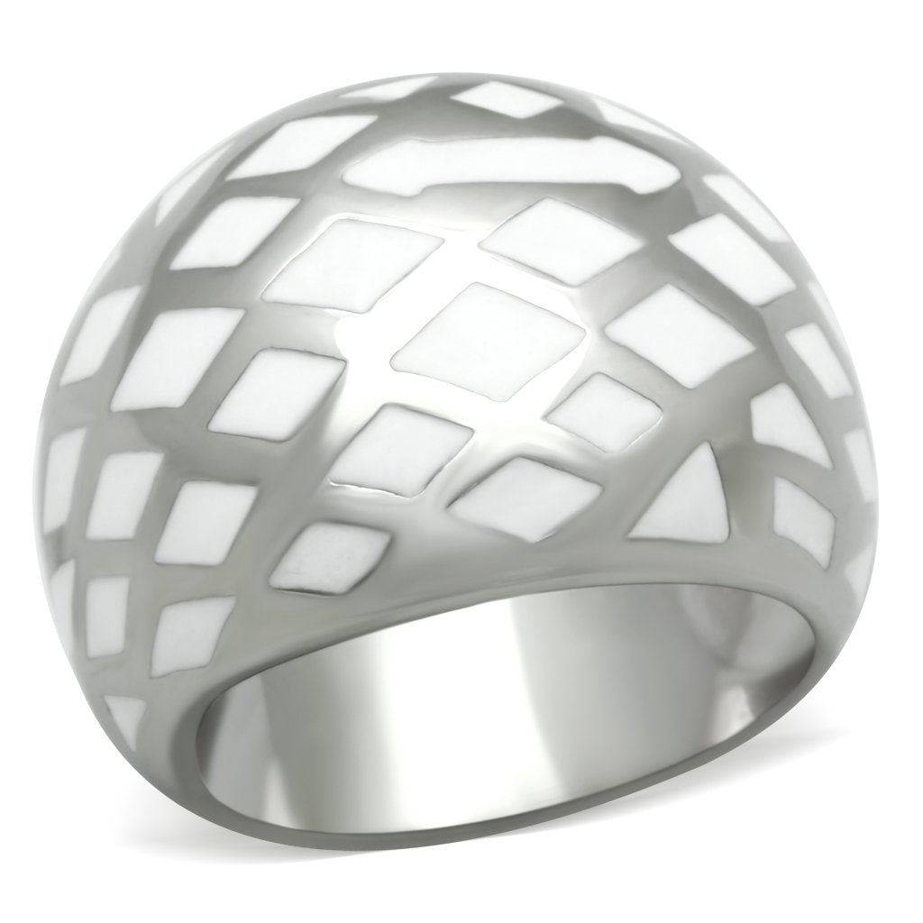 JCE216 High polished (no plating) Stainless Steel Ring with No Stone